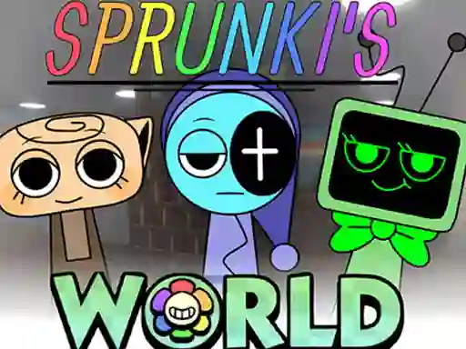 Xogo Sprunkis WORLD All MOD en liña