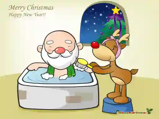 Xogo Funny Christmas Puzzle en liña