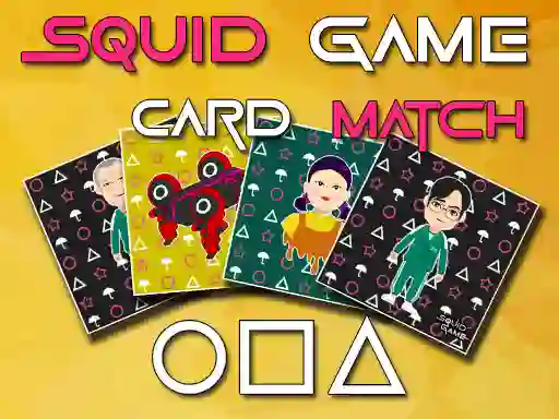 Xogo Squid Game Memory Card Match en liña