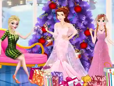 Xogo Girls Christmas Party Prep en liña