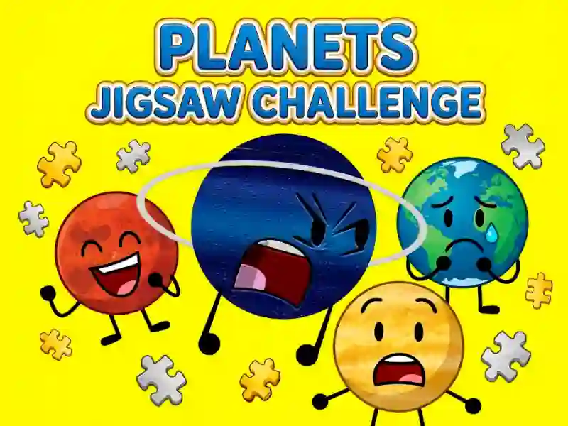 Xogo Planets Jigsaw Challenge en liña