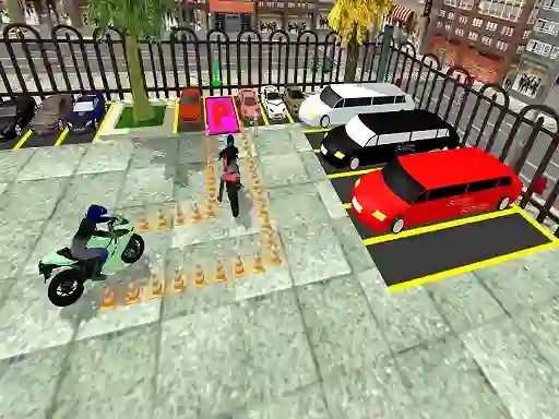 Xogo Advance Bike Parking en liña
