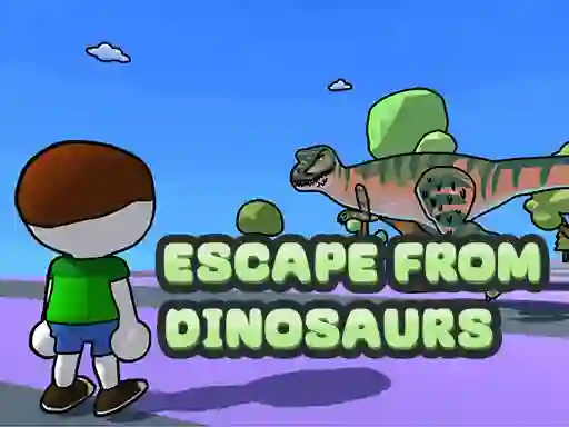 Xogo Escape From Dinosaurs en liña