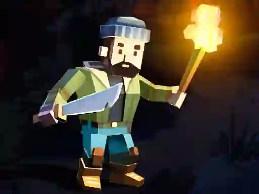 Xogo Cube Craft Survival en liña