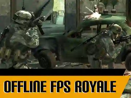 Xogo Offline FPS Royale en liña