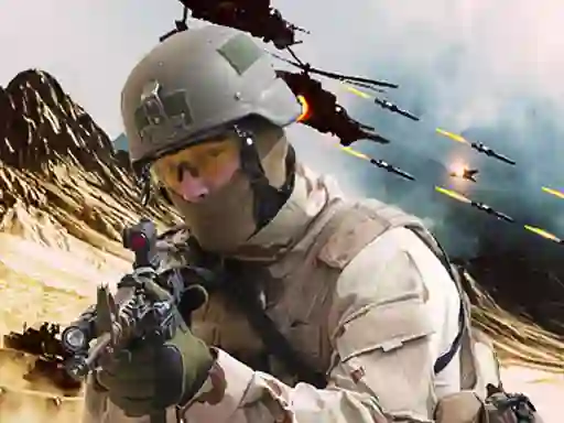 Xogo Modern Commando Combat en liña