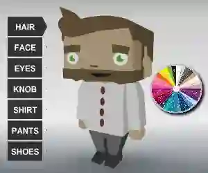 Xogo Coloring Bloxy Boy en liña