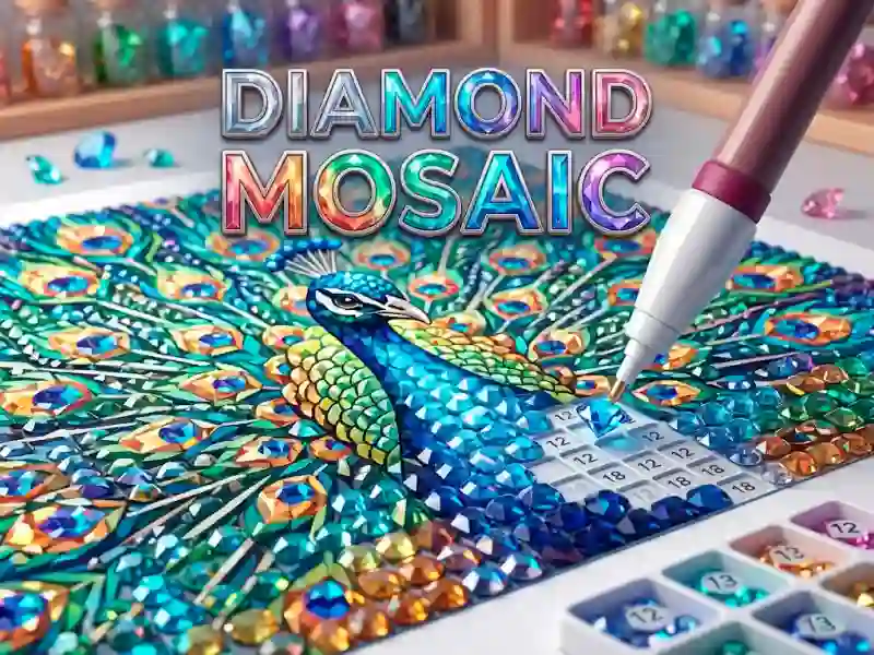 Xogo Diamond Mosaic en liña