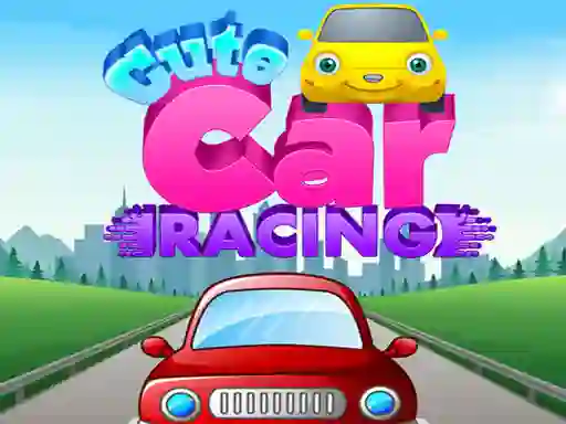 Xogo Cute car racing en liña