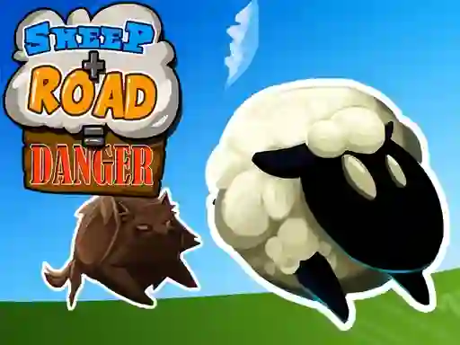 Xogo Sheep + Road u003d Danger en liña