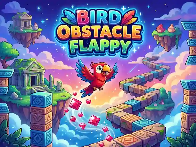 Xogo Bird Obstacle Flappy en liña