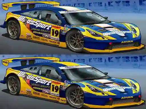 Xogo Spot Differences: Race Car en liña