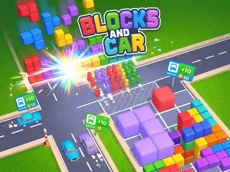 Xogo Blocks and Car en liña