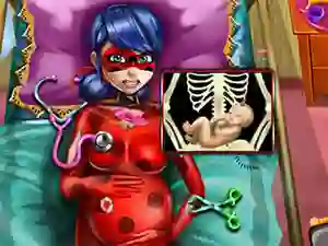 Xogo Pregnant Dotted Girl Emergency en liña