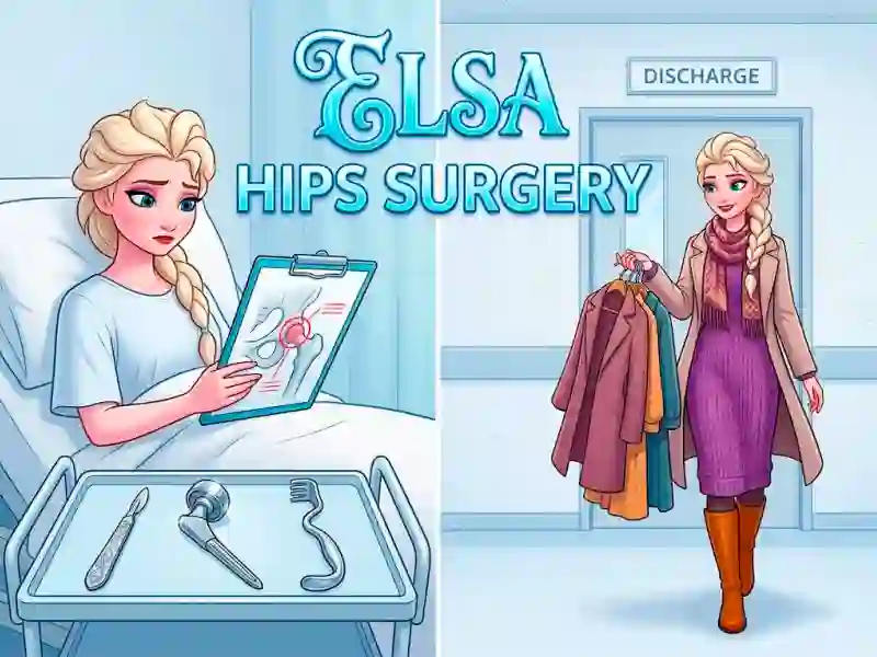 Xogo Elsa Hips Surgery en liña