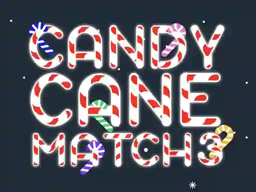 Xogo Candy Cane Match 3 en liña
