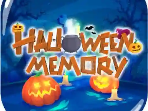 Xogo Halloween Memory en liña