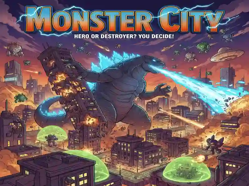 Xogo Monster City en liña