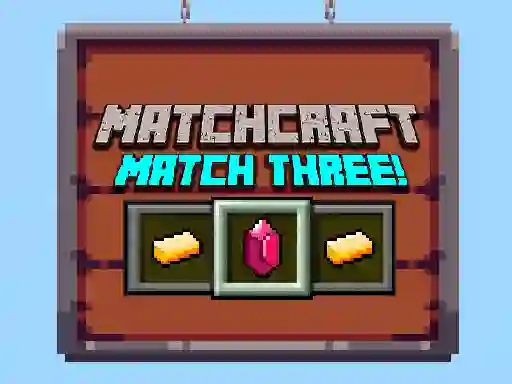 Xogo Matchcraft Match Three en liña
