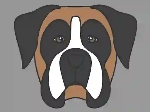 Xogo Doggy Face Coloring en liña