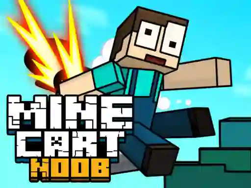 Xogo Mine Cart Noob en liña