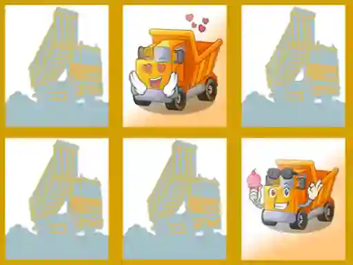 Xogo Dump trucks memory en liña
