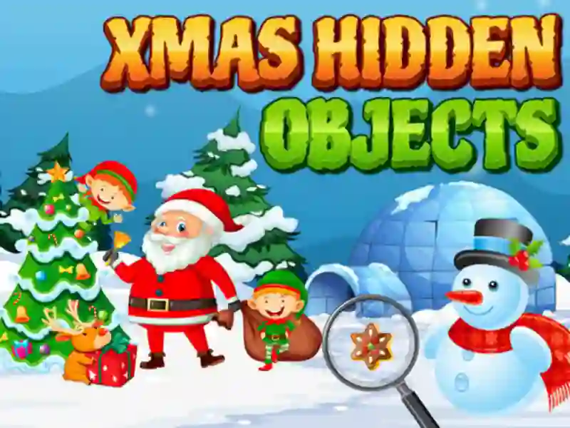 Xogo Xmas hidden objects en liña