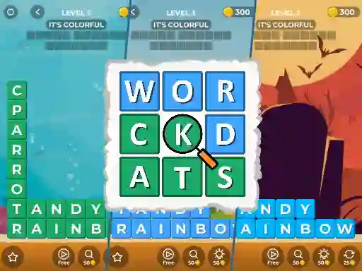 Xogo Word Stack en liña