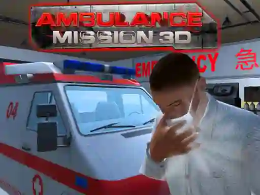 Xogo Ambulance Mission 3d en liña