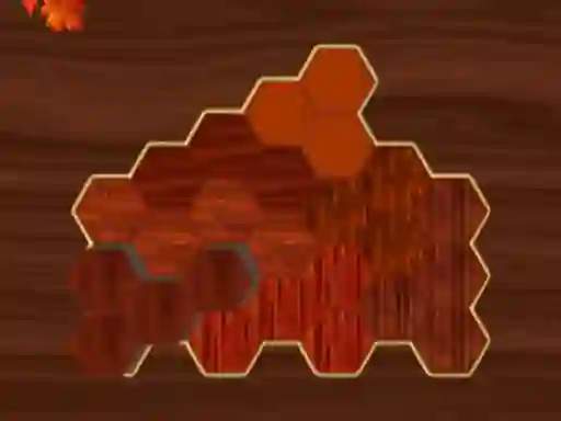 Xogo Woody Block Hexa Puzzle en liña