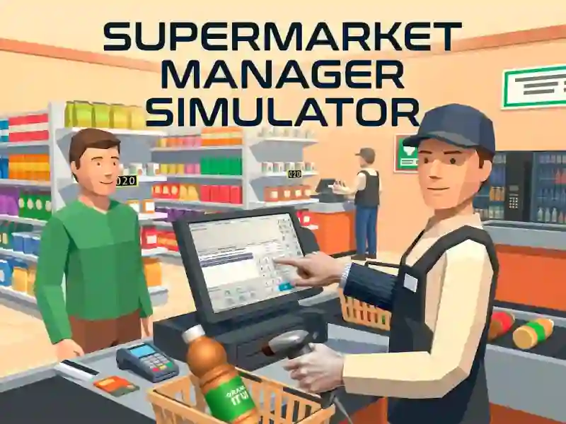 Xogo Supermarket Manager Simulator en liña