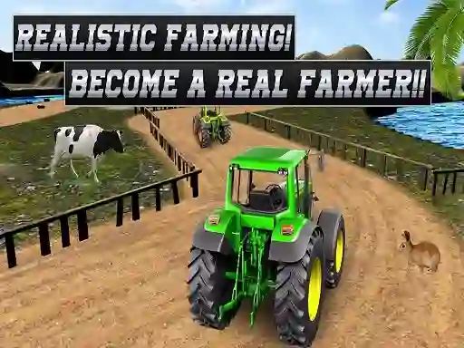 Xogo Real Tractor Farming Simulator : Heavy Duty Tractor en liña