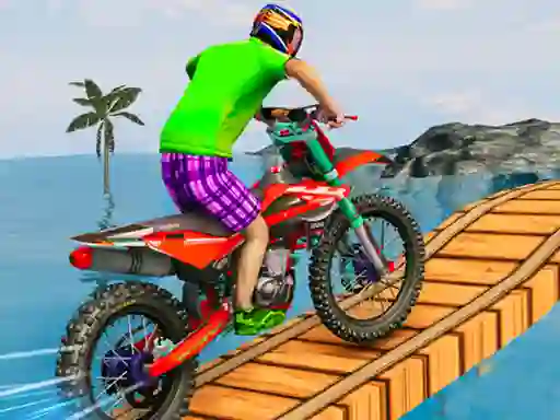 Xogo Bike Stunt Race Master 3d Racing en liña