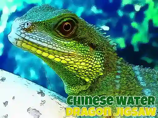 Xogo Chinese Water Dragon Jigsaw en liña