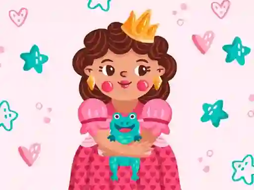 Xogo The Frog Prince Jigsaw en liña