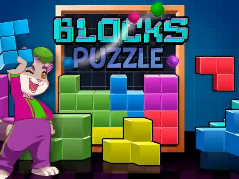 Xogo Blocks puzzle en liña