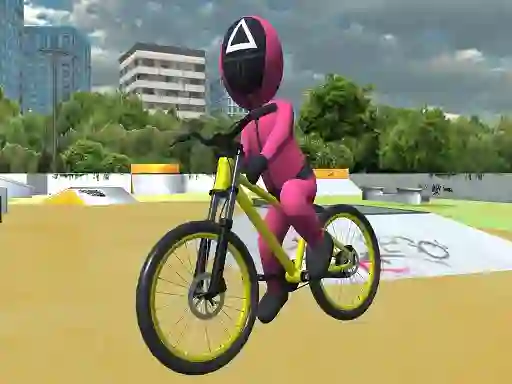 Xogo Squid Gamer BMX Freestyle en liña