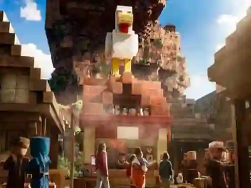 Xogo Minecraft Lava Chicken en liña