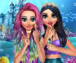 Xogo Mermaids Makeup Salon en liña