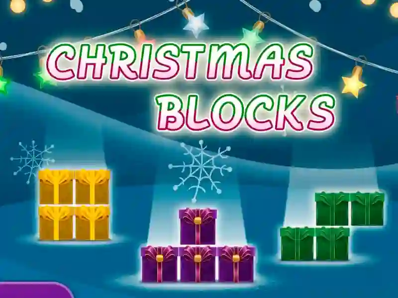 Xogo Christmas Blocks en liña