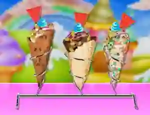 Xogo Homemade Ice Cream Cooking en liña