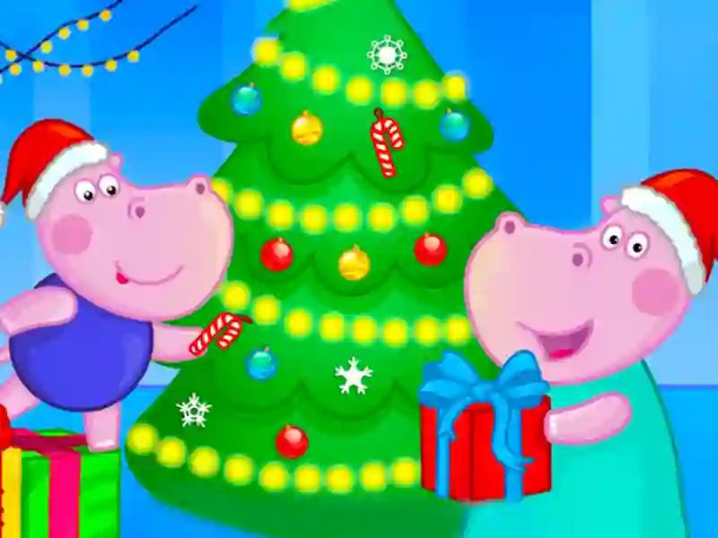 Xogo Hippo Christmas Calendar en liña