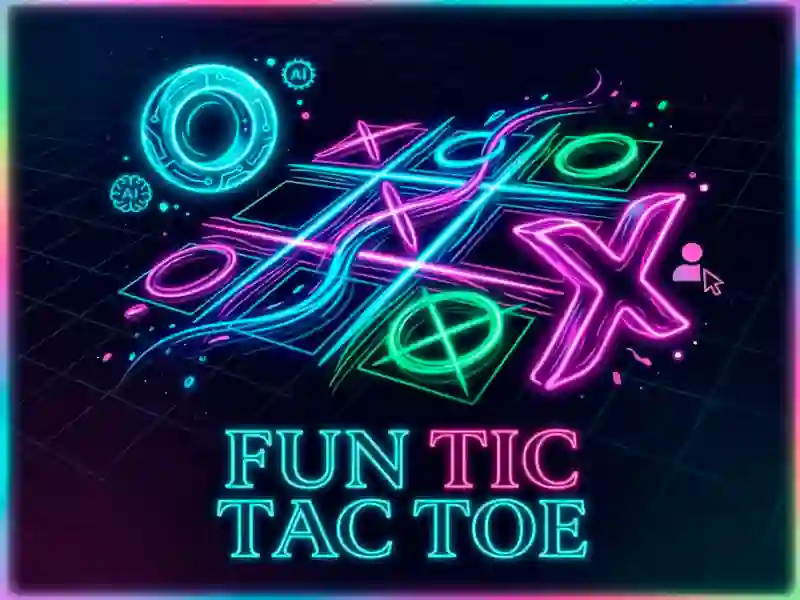 Xogo Fun Tic Tac Toe en liña