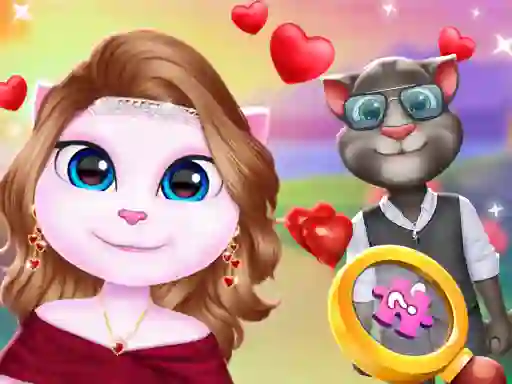 Xogo Kitty Couple Lovely Valentine en liña