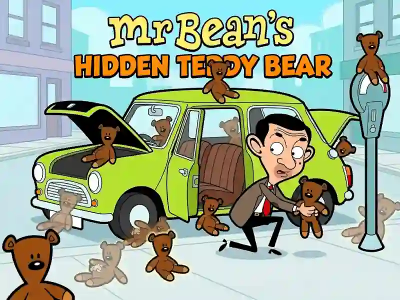 Xogo Mr Bean Car Hidden Teddy Bear en liña