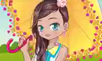 Xogo Kawaii Beauty Dress Up en liña