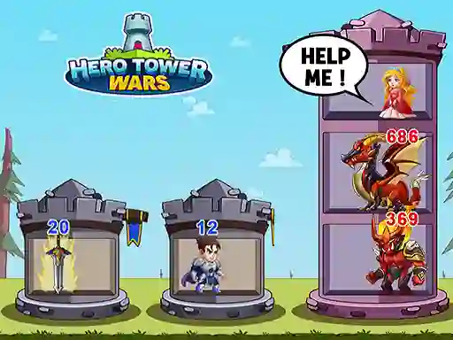 Xogo Hero Tower War en liña