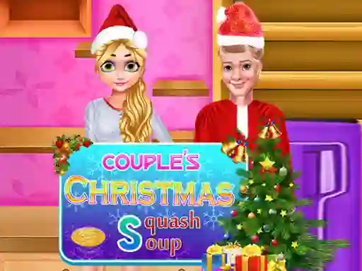 Xogo Couple Christmas Squash Soup en liña