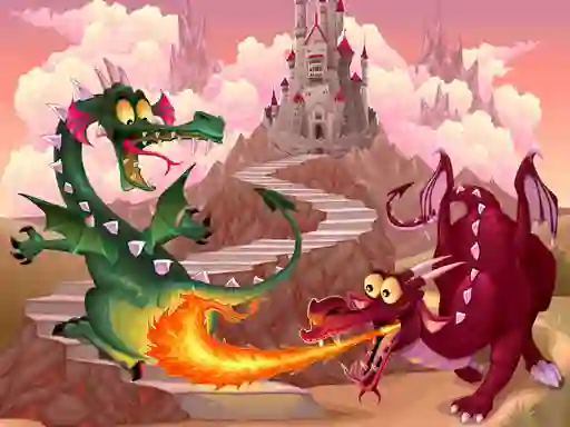 Xogo Fairy Tale Dragons Memory en liña
