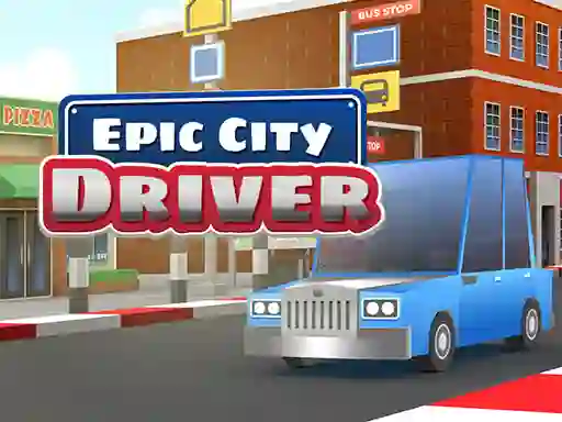 Xogo Epic City Driver en liña
